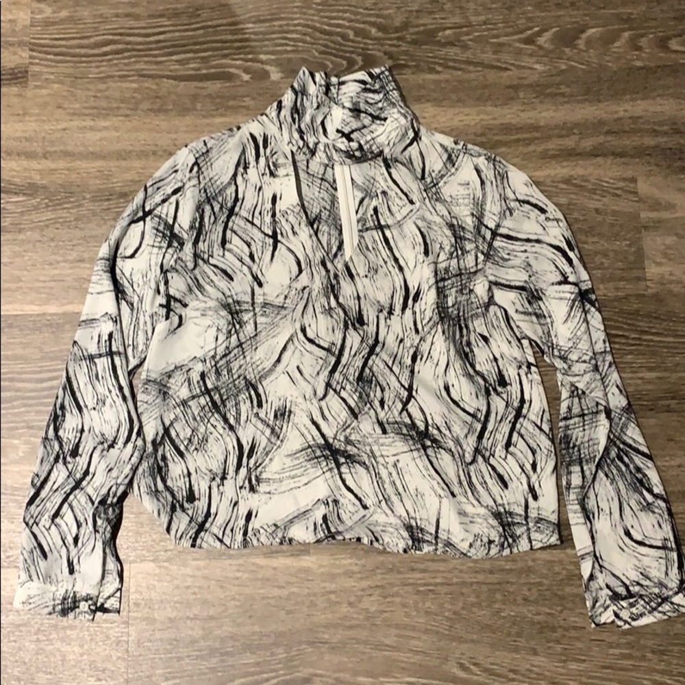 ADORABLE MOCK NECK TOP WITH V CUT OUT